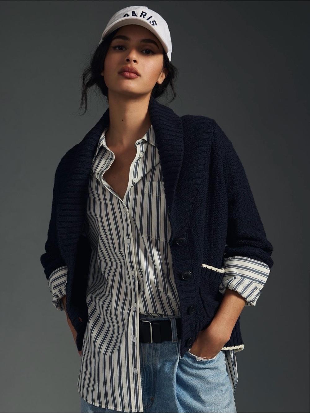 Anthropologie Maeve Seahorse Cardigan M - Picture 2 of 3